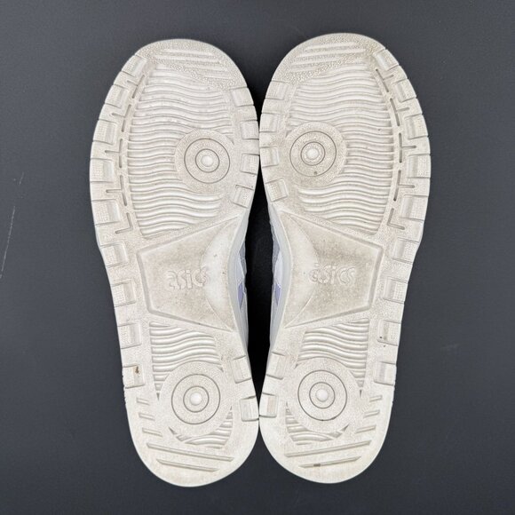 Asics Japan S Sneakers Womens 8.5 White Leather Purple Gray Accents - Picture 7 of 11